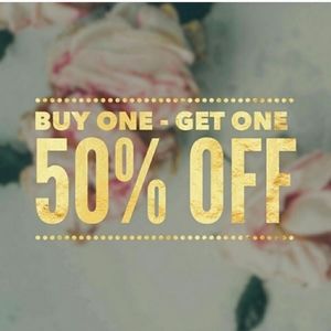 BOGO 50% Off
